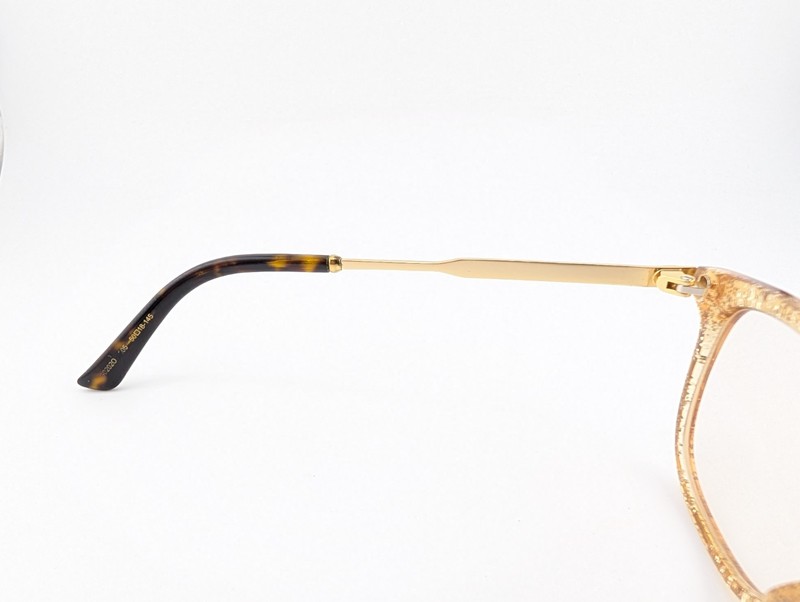 Gucci Eyeglasses Frames Only, GG0202O 005, 50-18-145, Yellow/Brown, Japan gallery