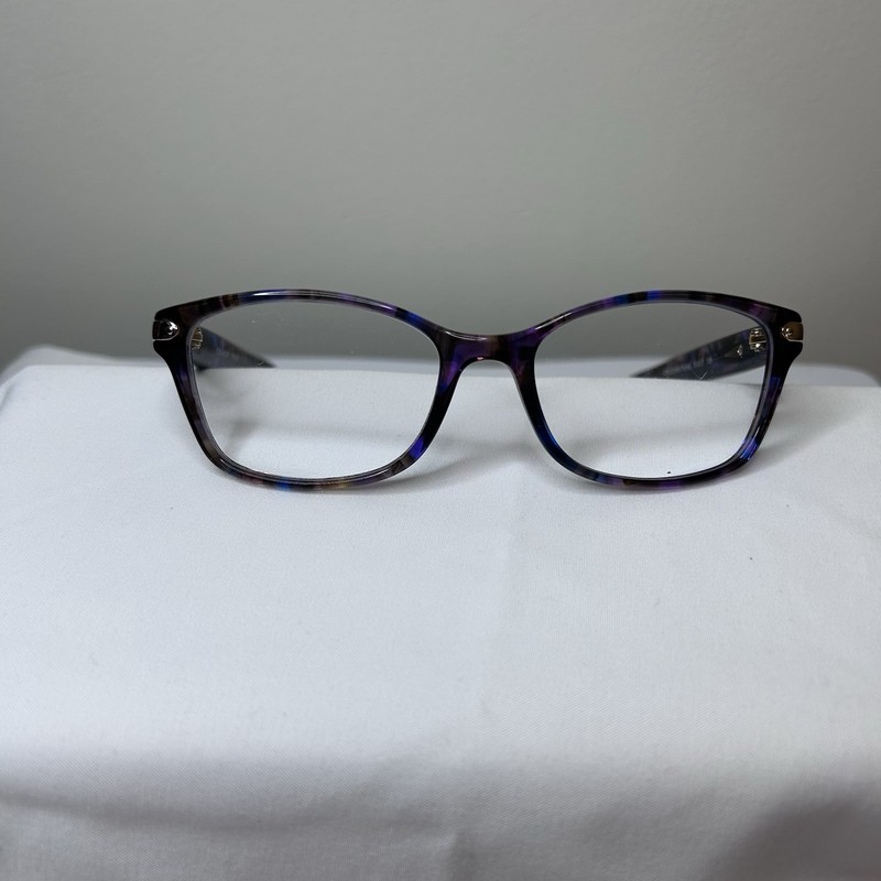 Coach HC6065 HC 6065 5288 Confetti Purple Eyeglasses Frames 51-17 135