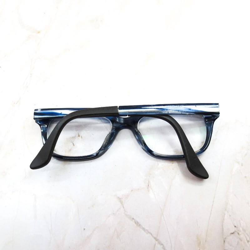 Jonas Paul Miles Maddie SSp Eyeglasses Frame Women Blue Black Full Rim 45-15-125 gallery