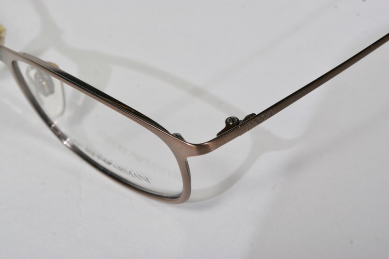 New EMPORIO ARMANI 103 1069 Metal Brushed Bronze 51-19-135 Eyeglasses #614 gallery