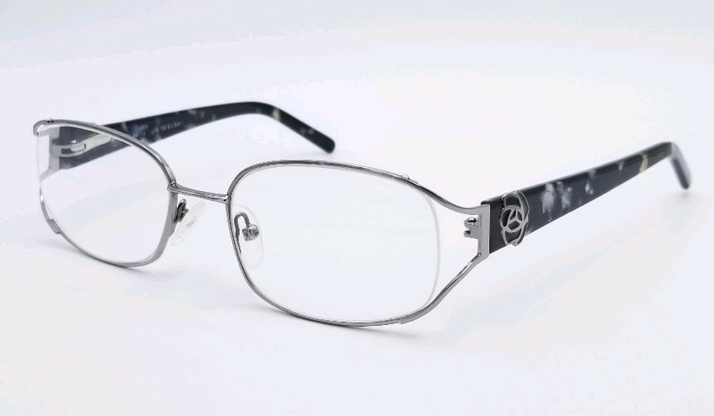 Funky Fred FF-112 Rectangular Black Marble 52×18 Frame Only Eyeglasses #2347