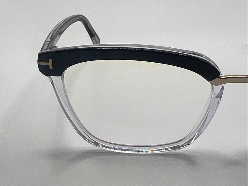 TOM FORD TF5550 54/17 140 ITALY BLK/Crystal womens frames Y50 gallery