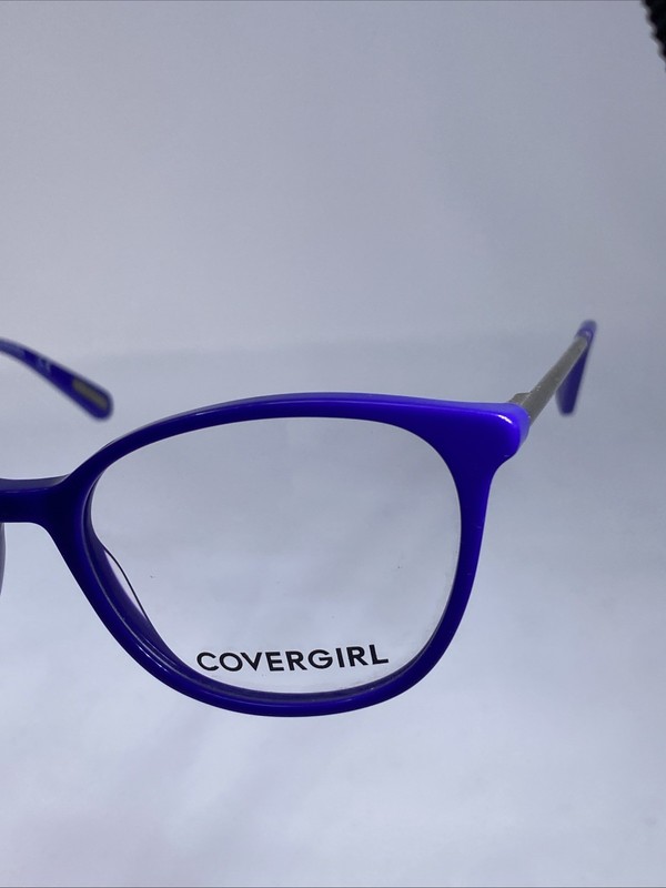 COVERGIRL CG0473 081 NOS Purple/Silver 52-16-140 Eyeglasses Frame gallery
