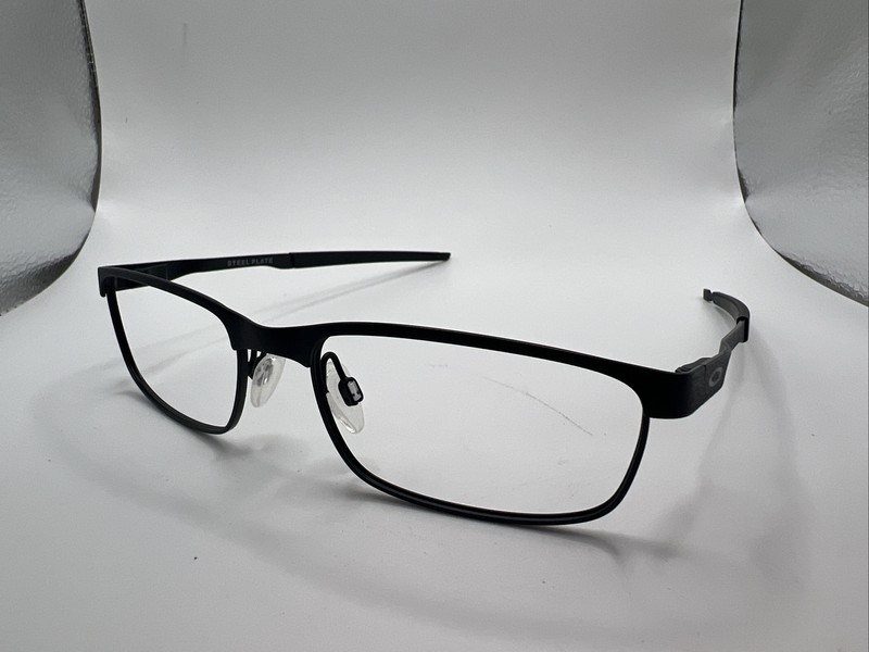 Oakley Steel Plate OX3222-0154 Powder Coal 141 54/18 Men’s Eyeglass Frames Ww273