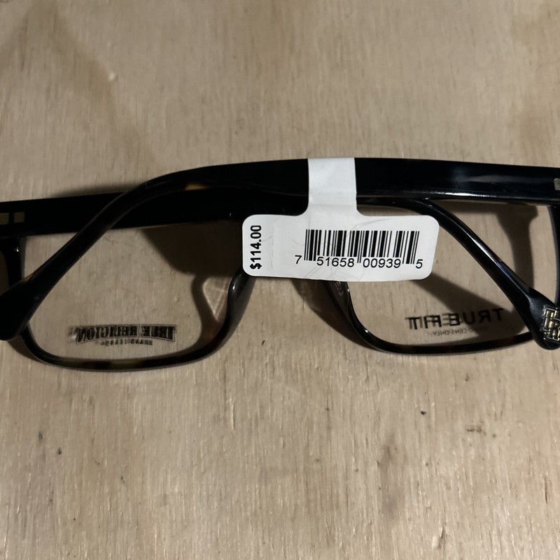 True Religion Duke NAV Eyeglass Frames 57-17-145 Navy Tortoise NWT Frames Only gallery