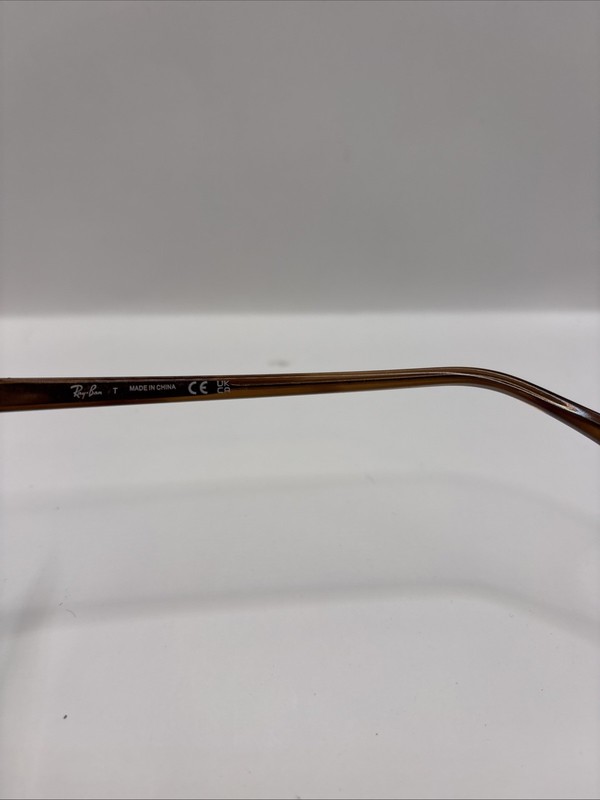 Ray-ban Rb5417 8253 Brown Oval Eyeglasses Frames 52-19-145 gallery