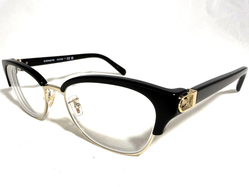 Coach HC 6195 5002 (Shiny Light Gold/Black) FRAME ONLY 53-19-140 C6