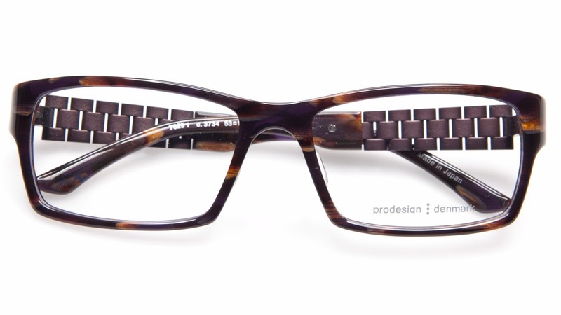 NEW PRODESIGN DENMARK 7629 1 c.3734 PLUM EYEGLASSES FRAME 53-16-130 B33mm Japan gallery