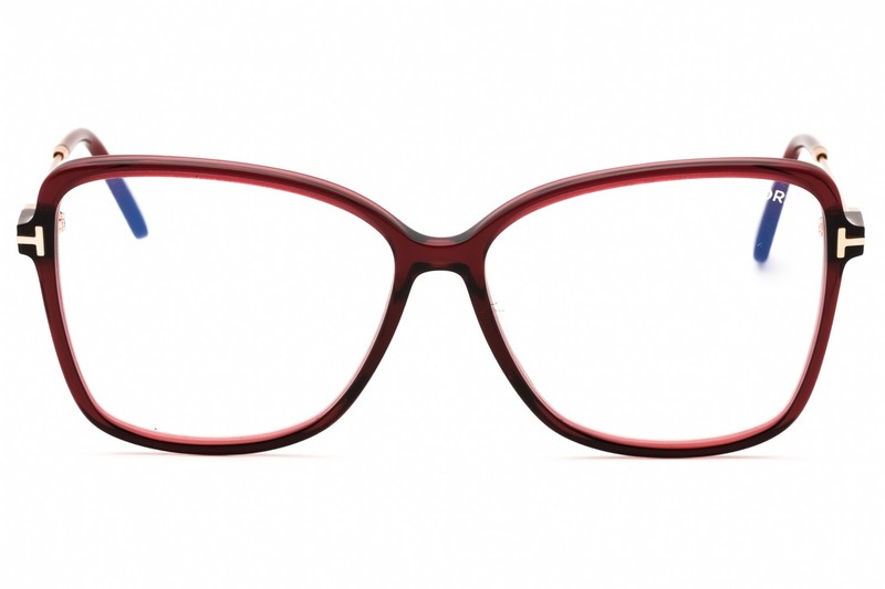 TOM FORD TF5953B-069-55 Eyeglasses Size 55mm 13mm 140mm bordeaux Women gallery