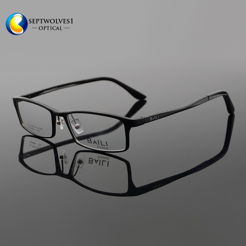 Men’s Business Optical Full Rim Eyeglasses Frames Metal Frame Glasses RX Able