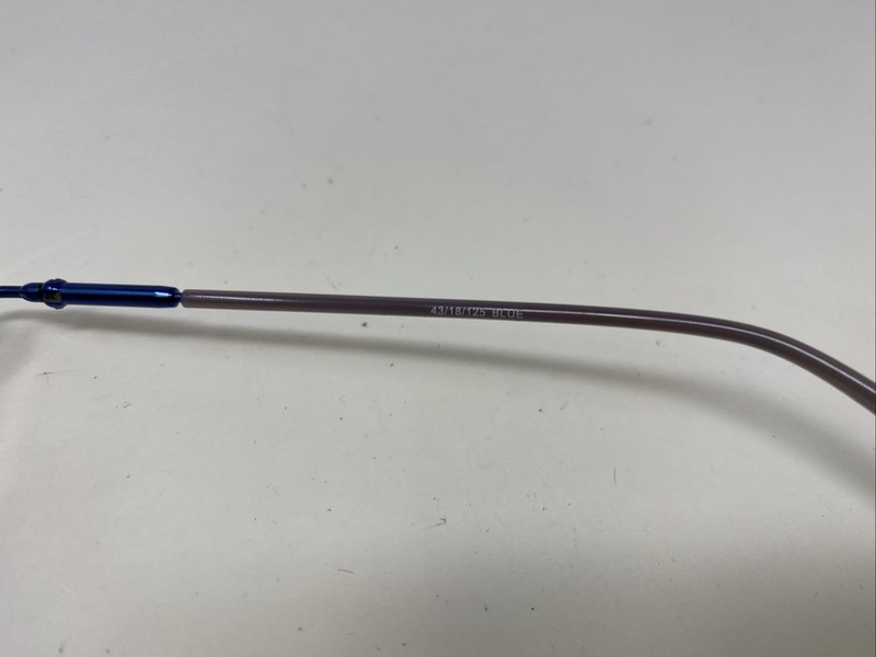 Equinox EQ205 BLUE 43-18-125 Metal Full Rim Eyeglasses Frame FZ06 gallery