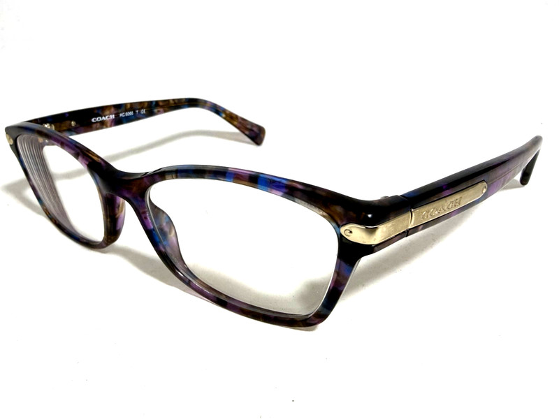 Coach HC 6065 5288 (Confetti Purple) FRAME Eyeglasses 49-17-135 C7