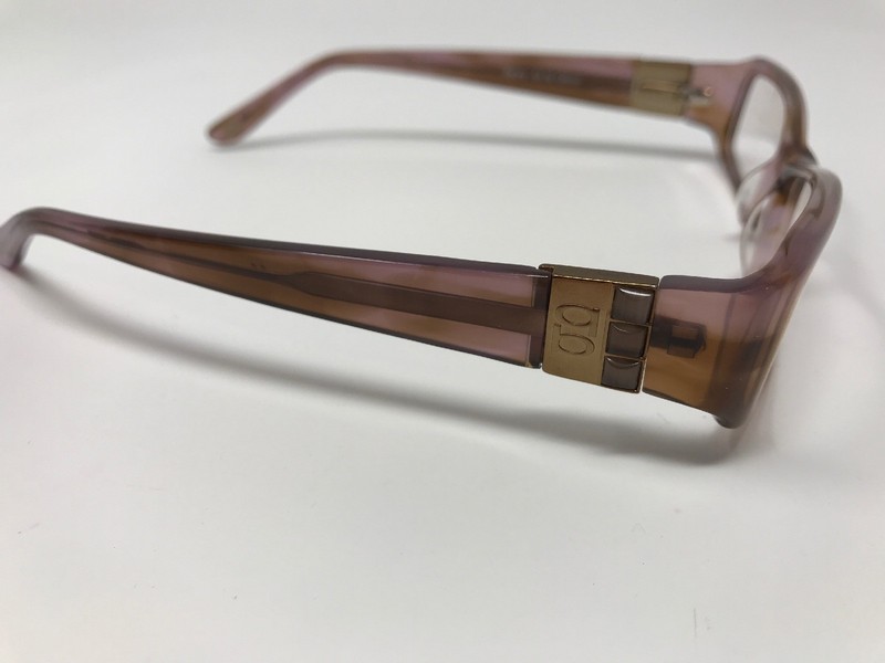 Bebe Eyeglass Frame Hippie Chic Womens Peony 52-16-135 Purple Brown DY21 gallery