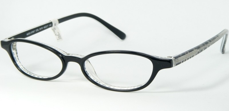 Ogi A7057 161R BLACK /WHITE /CLEAR EYEGLASSES GLASSES FRAME 45-17-140mm Germany