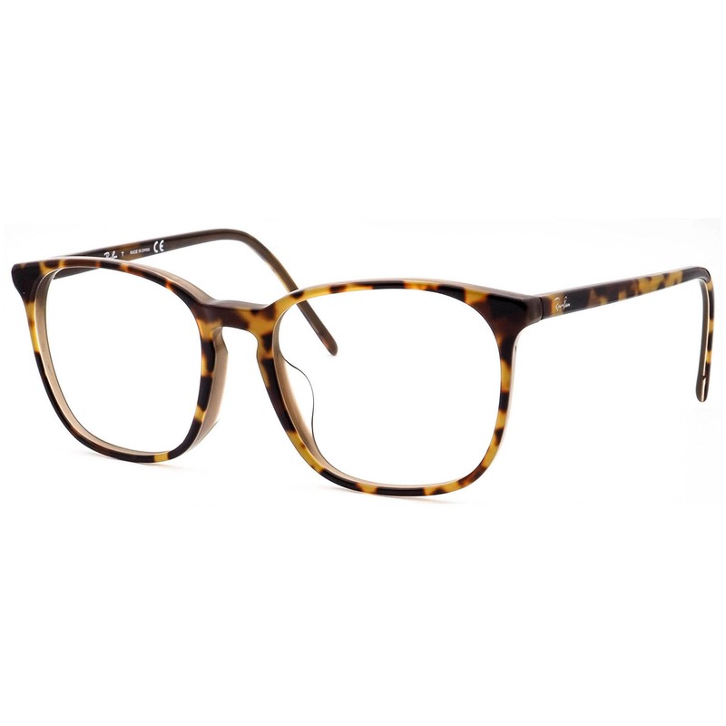 Ray-Ban Eyeglasses RB 5387F 5975 Olive Havana Square Frame 54[]18 150 gallery