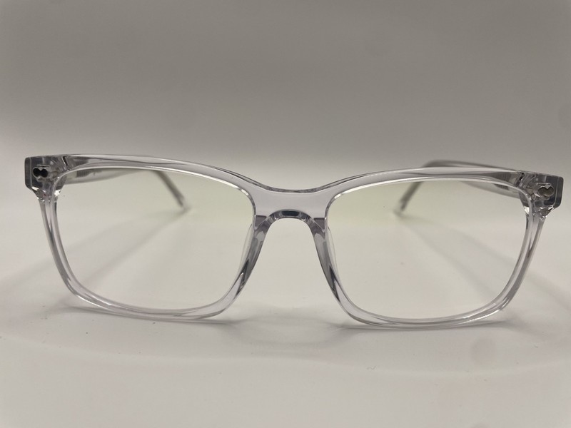 PAIR EYEWEAR THE KIRBY 049 54-17-140 CLEAR EYEGLASS FRAMES & 2 TOPPERS W/CASE.. gallery