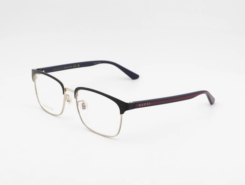 Gucci GG0934OA 005 Gold/Black 56mm Eyeglasses New Authentic