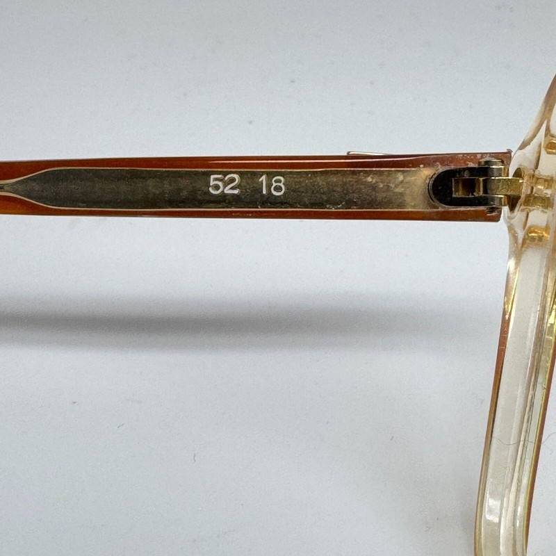 Cristelle Eyeglasses Frame Yellow Clear Square Full Rim CR01 H15331 gallery