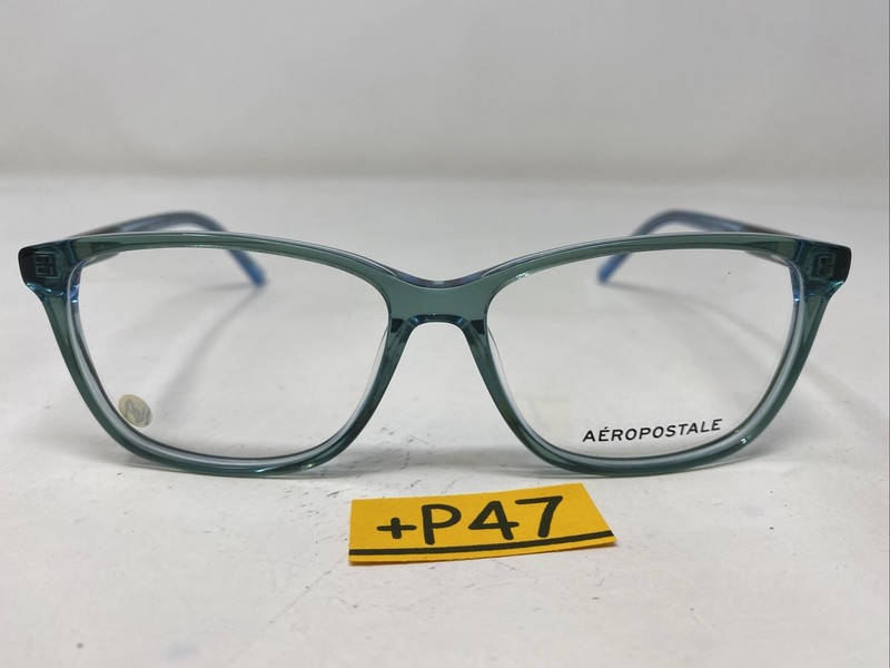 AÉROPOSTALE AERO 2003 OCEAN 53-14-140 Green/Blue Full Rim Eyeglasses Frame +P47 gallery