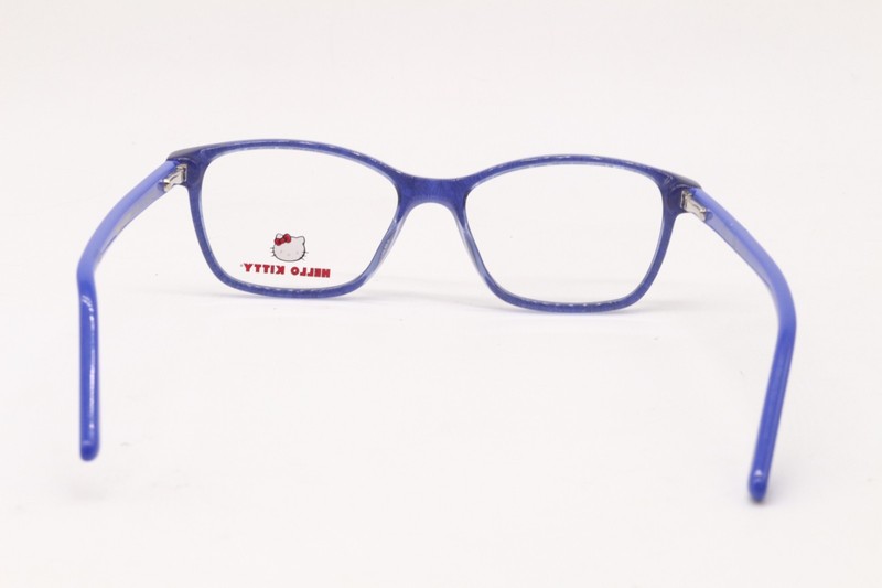 NEW HELLO KITTY HK290 2 BLUE AUTHENTIC DESIGNER FRAMES EYEGLASSES 49-15 gallery