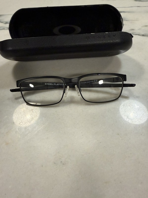 Oakley Steel Plate XS OY3002-0148 Satin Black Eyeglasses Frames 48-15 130 Kids