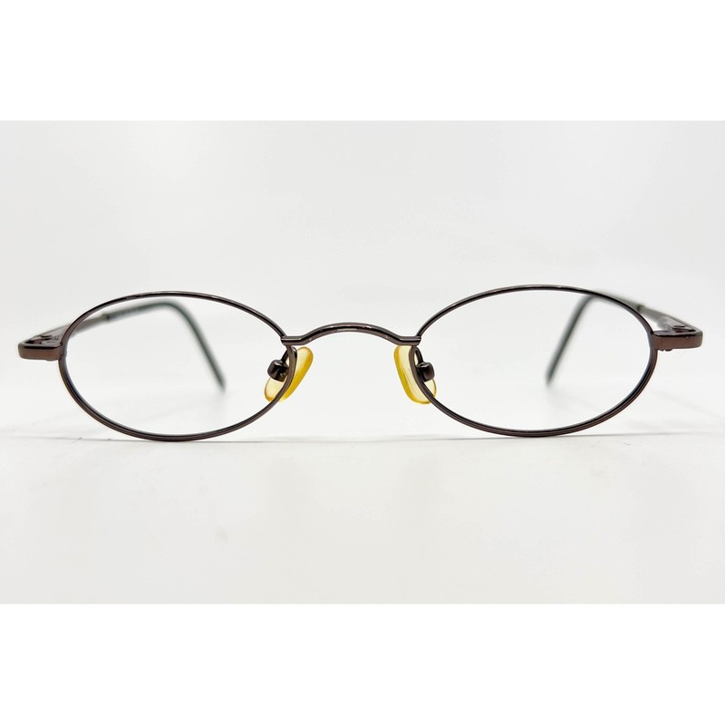 Oval Metal Frame Eyeglasses 42022 135 Grey CE Women