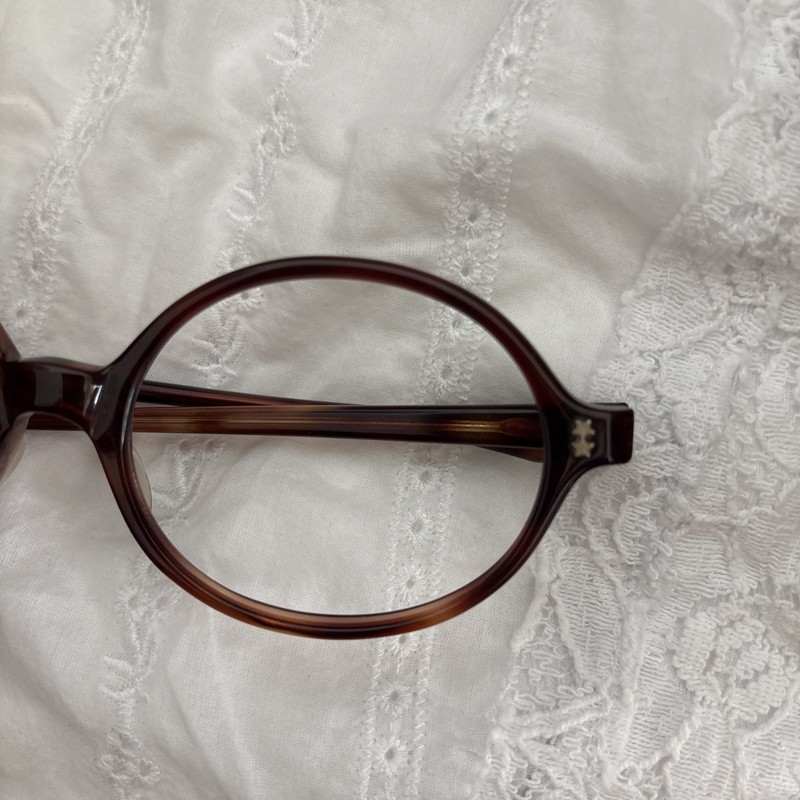 70s Brown Round Frames For Glasses gallery