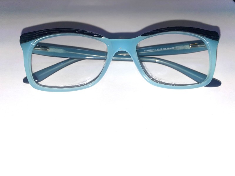 New AUTHENTIC AFFORDABLE Fashion Glasses in TEAL/BLACK, Designed in USA