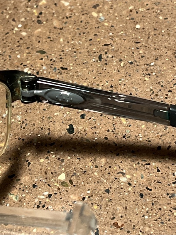 Oakley CROSSLINK Eyeglasses *FRAME ONLY *Grey /black 55-19-135 gallery