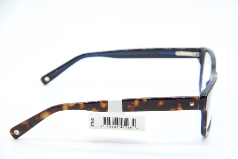 NEW 7FAM ROSIE TTNVY TORTOISE DARK BLUE EYEGLASSES AUTHENTIC 53-15 gallery
