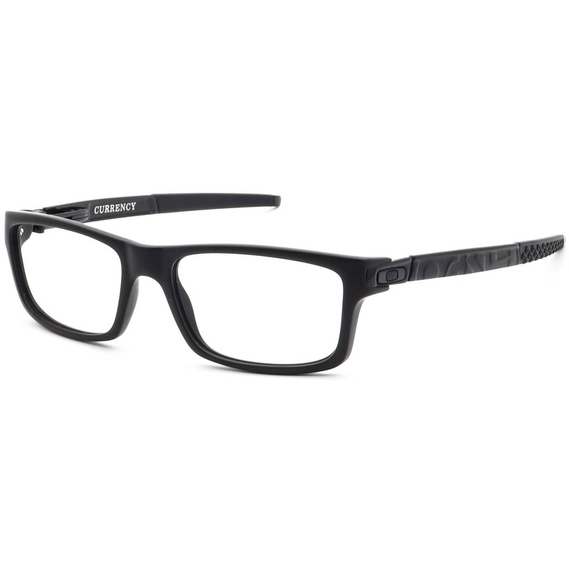 Oakley Eyeglasses Currency OX8026-0154 Satin Black Rectangular Frame 54[]17 133 gallery