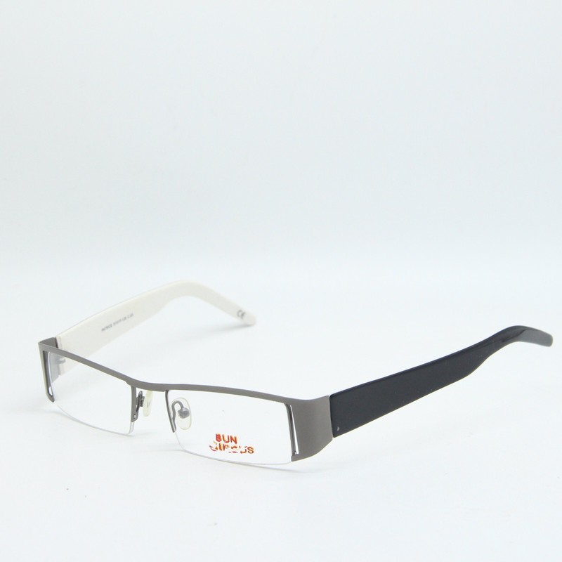 NEW SUN CIRCUS BY LILYB PATRICE C. 03 GREY WHITE AUTHENTIC EYEGLASSES 51-17