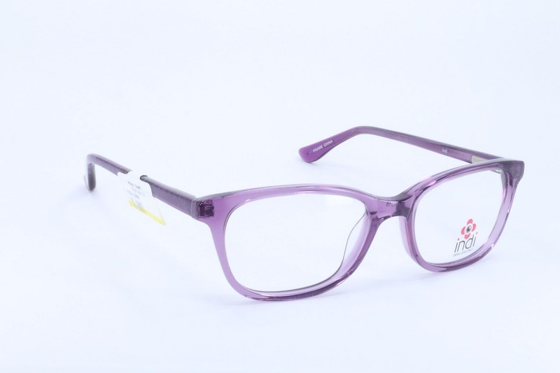 Indi KG6003 Purple Square Girls Full Rim 48-16-130 Eyeglasses Frames gallery