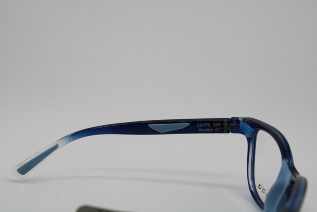 LIBERTY SPORT Z8-Y70 599 MAURITIUS BLUE CLEAR AUTHENTIC EYEGLASSES 51-16 gallery