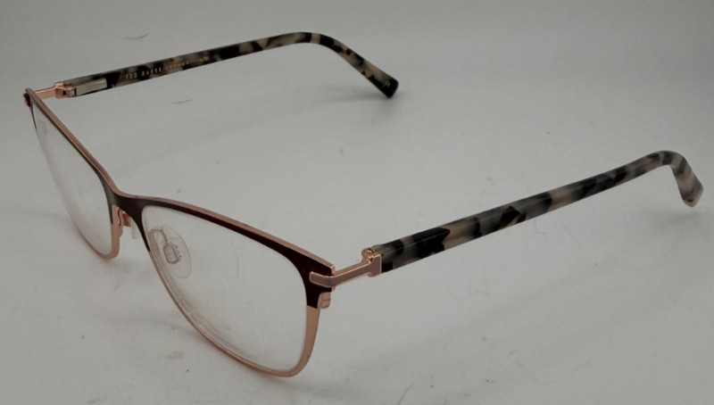 TED BAKER EYEGLASSES FRAMES ONLY TW510 ROSE GOLD/BROWN TORT FULL RIM 51-16-135