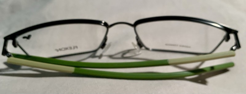 FLEXON - E1125 310 55/17/145 - MATTE MOSS GREEN - NEW Authentic W/out Tags Frame gallery