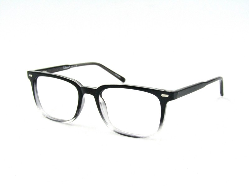 Enhance 4181 Unisex Eyeglasses Frame, Black Fade, 51-19-140 #319