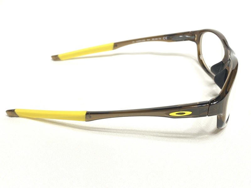 NEW Oakley Crosslink Strike OX8067-0356 Men's Brown Bark Eyeglasses Frames 56/18 gallery
