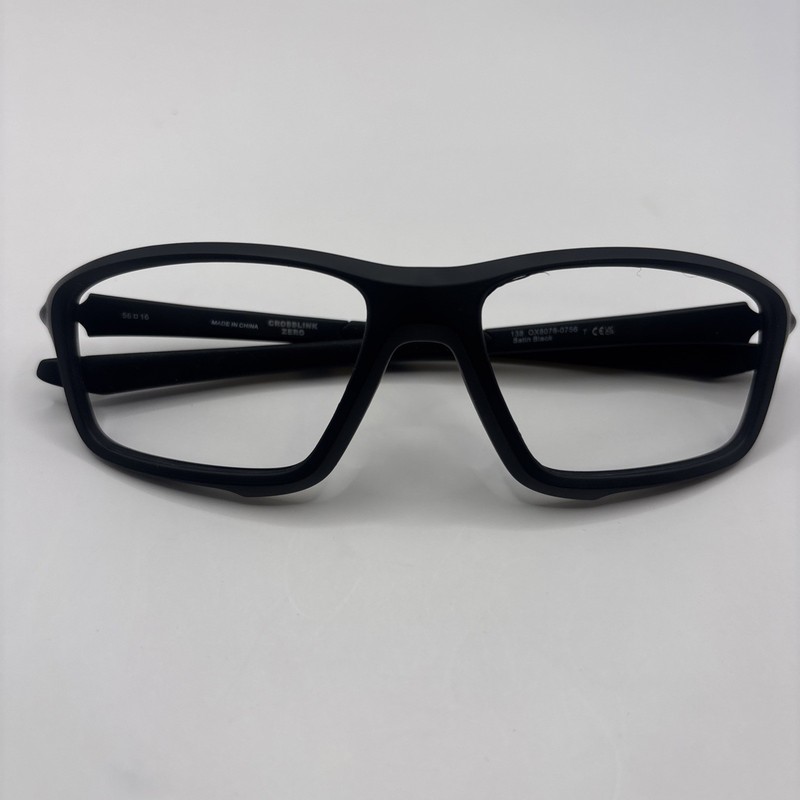 Oakley Eyeglasses OX8076-0756 Crosslink Zero Matte Black Square Frame 56[]16 138 gallery