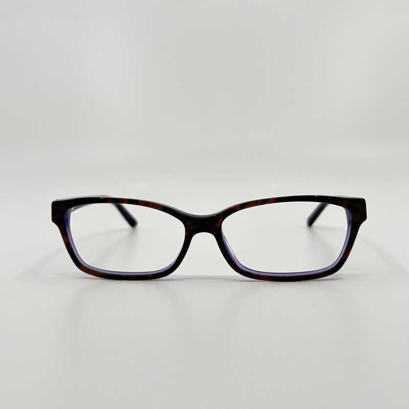 Taylor Eyes Avril Eyeglasses Frames Women Purple Demi Tortoise 53-14-135 5140