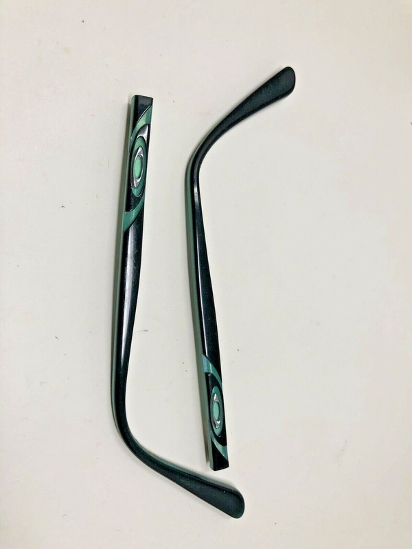 Authentic Temple Replacement PARTS Oakley OX 1098-0553 Green Quatrz 137mm Lf34