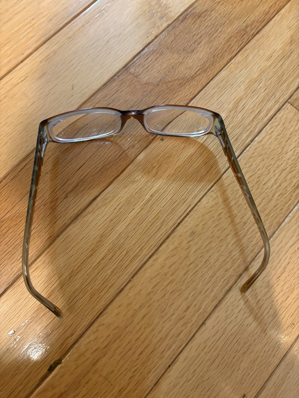 ELLEN TRACY EYEWEAR Eye Glasses BROWN BLUE SILVER Flex Hinge gallery