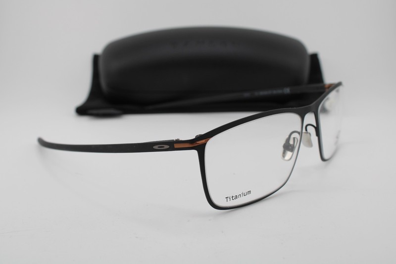 NEW OAKLEY TIE BAR OX5138-0157 BLACK AUTHENTIC FRAMES EYEGLASSES 57-16 gallery
