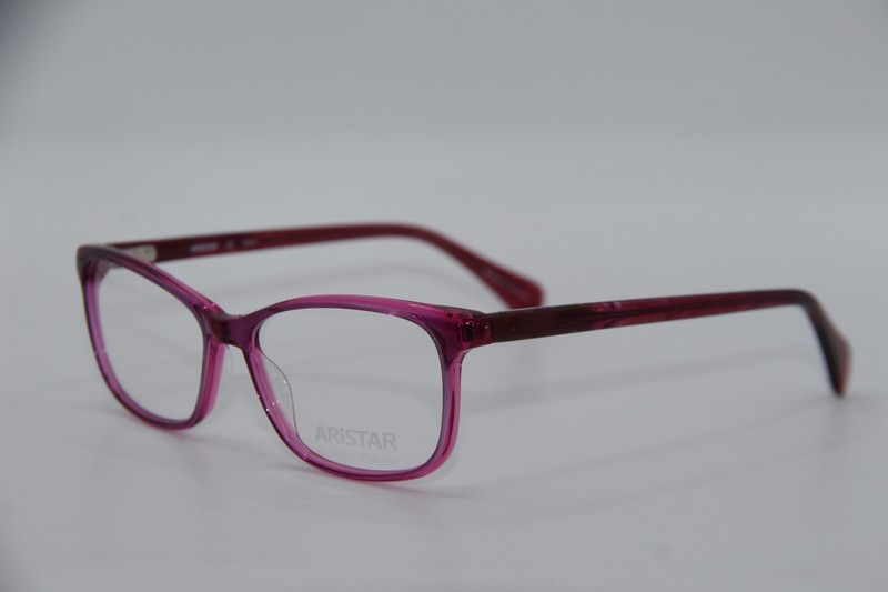 NEW ARISTAR CHARMANT AR18432 COLOR-515 CLEAR PURPLE AUTHENTIC EYEGLASSES 52-14