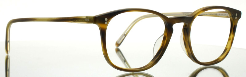 OLIVER PEOPLES OV5397U Finley Vintage 1318 Matte Moss Tortoise Mens Eyeglasses gallery