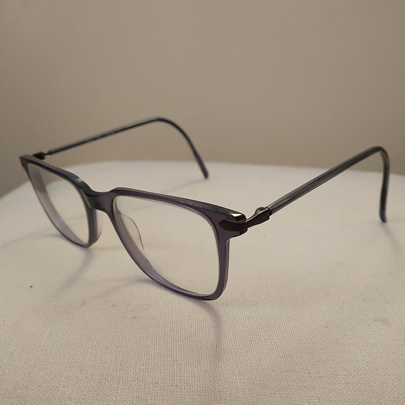 MODO Eyeglasses Frames Full Rim Quincy Navy Blue Hand Made in Brooklyn 50-19-145 gallery