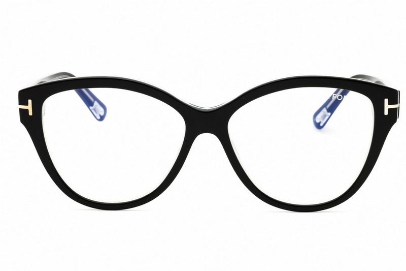 TOM FORD FT5954-003-54 Eyeglasses Size 54mm 14mm 140mm black Women