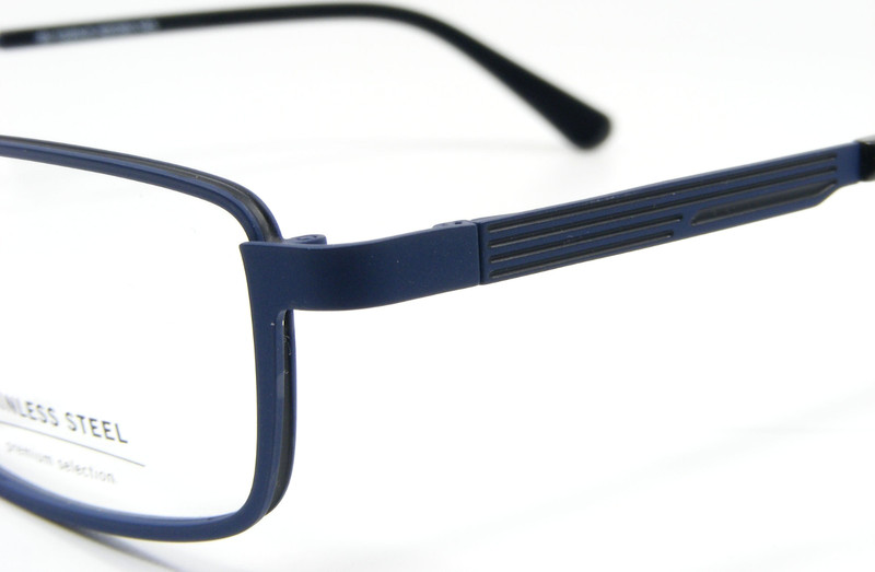 LOOK & FEEL BI 1229-8 Matte Blue Eyeglasses Frame 52-20-145 Germany NEW gallery