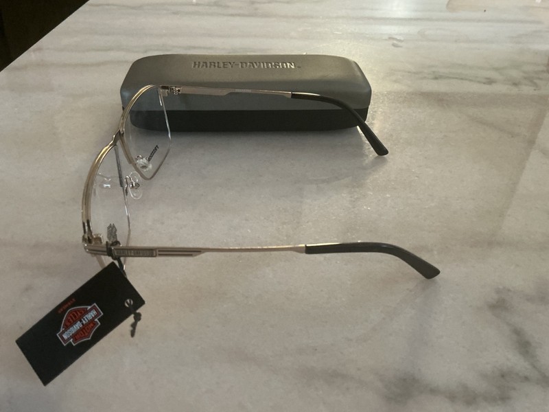 Harley Davidson HD9017 032 Gold Metal Optical Eyeglasses Frame 60-12-145 gallery