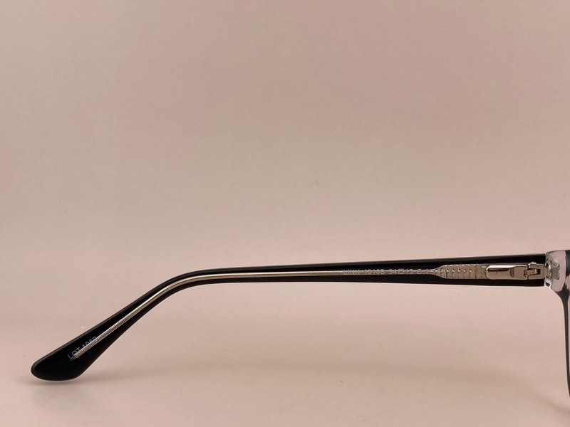 Link Occhiali 1010B C. 1 Eyeglasses Frames Black Full Rim 54-15-140 gallery